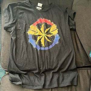 Marvel Women’s shirts size Large.